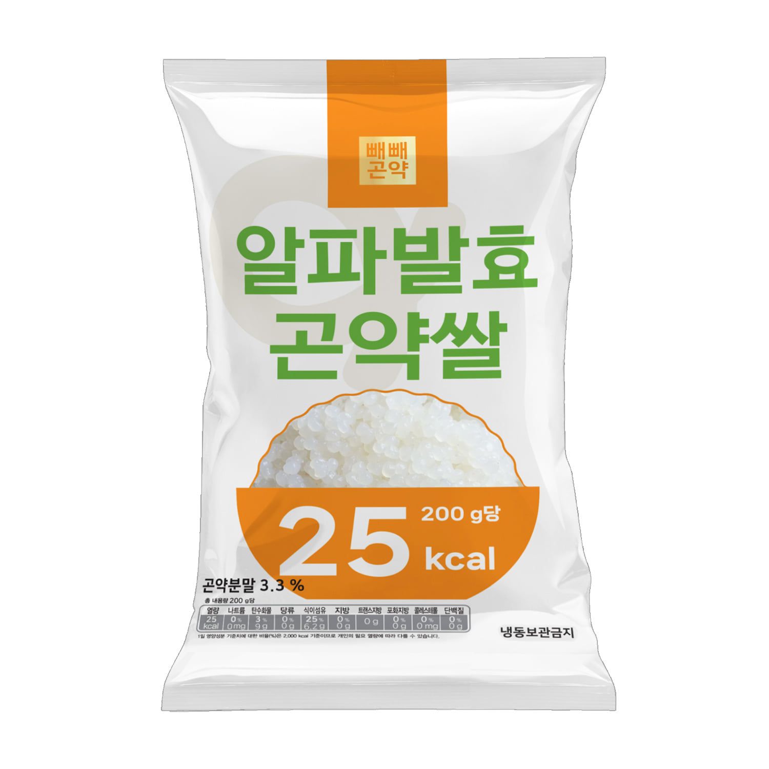 풍심당 알파발효곤약쌀 200g